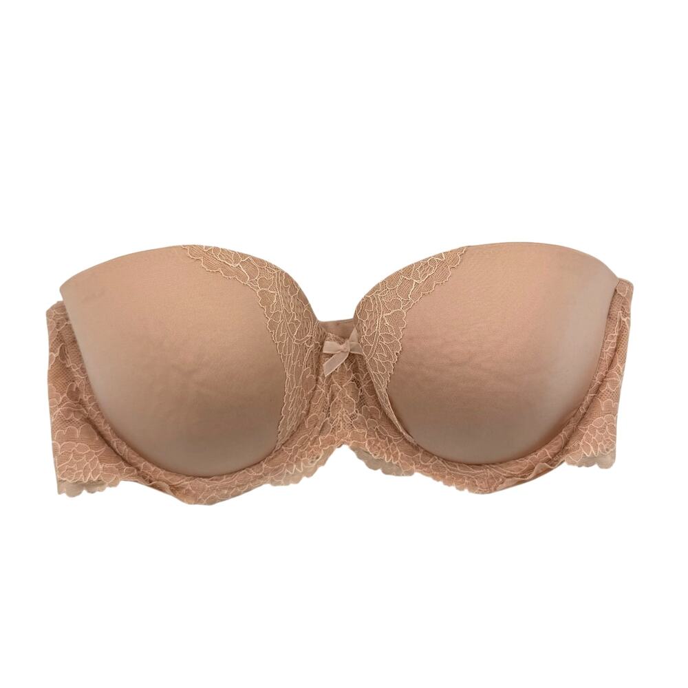 Victoria’s Secret 34D Multi Way Dream Angels Neutral Strapless Convertible Bra